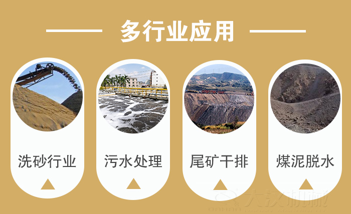 礦用直線振動篩適用行業(yè)：洗砂行業(yè)，污水處理，尾礦干排，煤泥脫水。